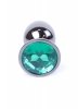 MyLove Toys - Jewellery Dark Silver PLUG- Green